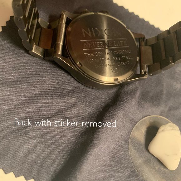 Nixon Sentry Chronograph Gunmetal Watch - Picture 5 of 10